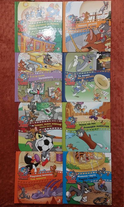 Set 8 carti Tom si Jerry