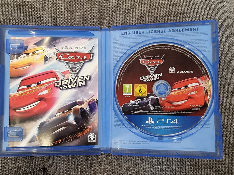 Игра за Ps4,Ps5 Cars 3