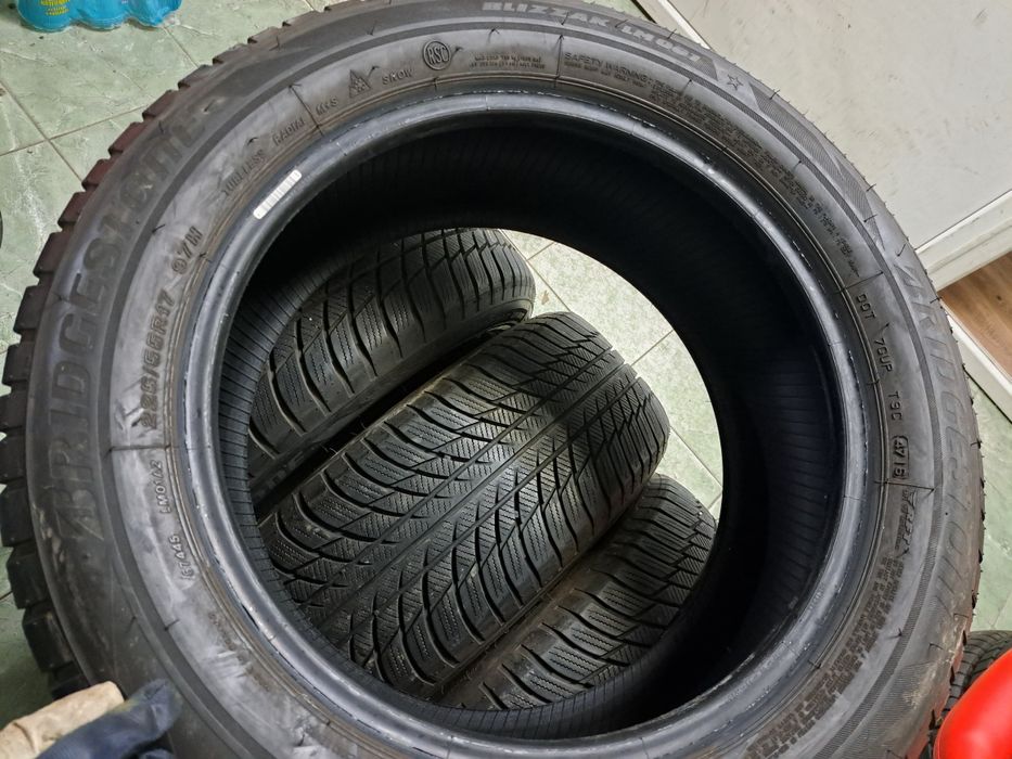 4 anvelope 225/55 R17 Bridgestone runflat