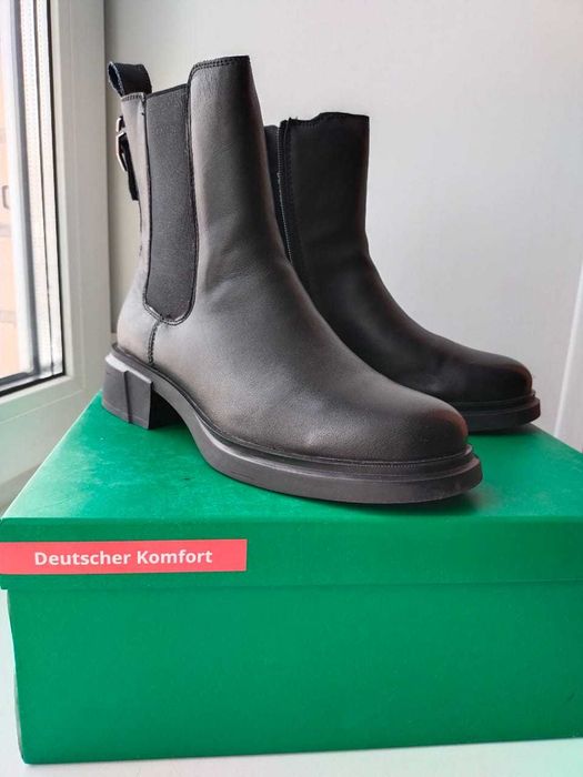 Полусапожки женские (ботинки высокие) демисезонные р-р 39