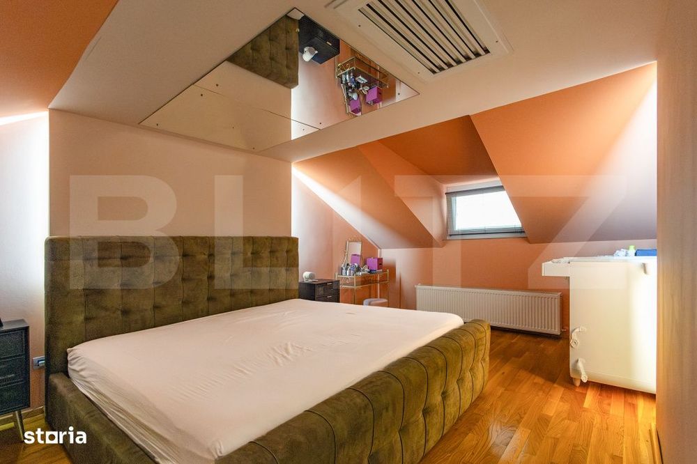 Apartament doua niveluri, 139 mp si terasa, 4 camere, Dorobantilor
