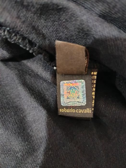 Tricou polo, Roberto Cavalli, negru, XS