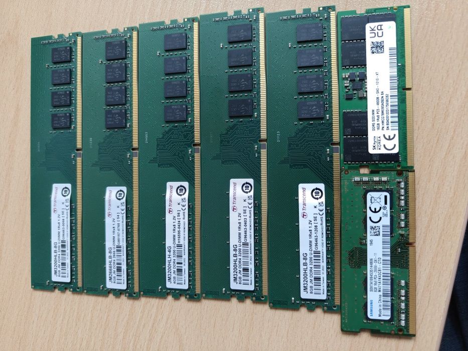 Продавам РАМ DDR4 различни модели