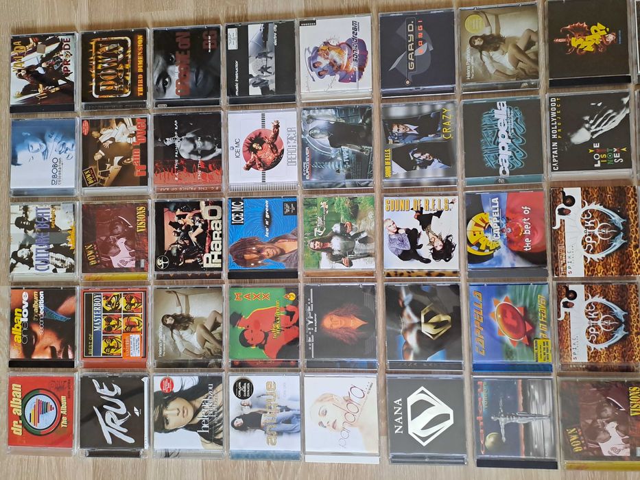 CD Originale muzica Eurodance anii '90 - Lot 2 - Albume