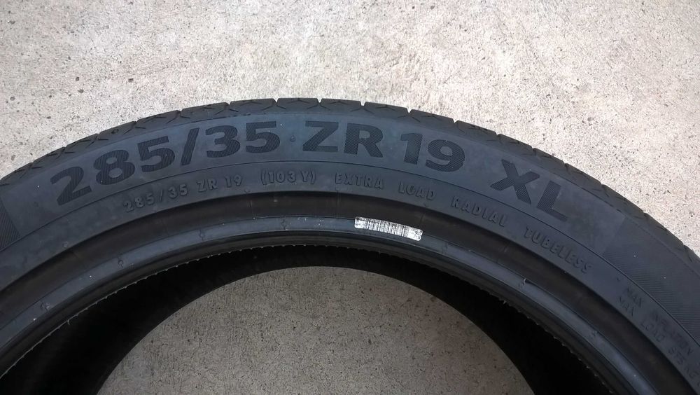 O anvelopa vara 285 35 19 continental sportcontact 6 cu 7 mm 2020