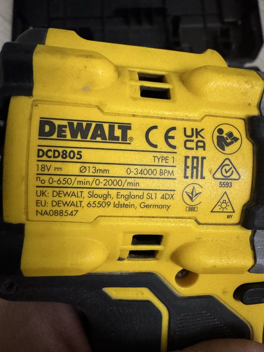 DeWalt DCD805P2T