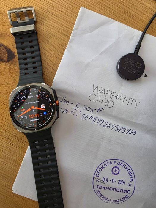 Часовник  Samsung Galaxy Watch ULTRA  в гаранция