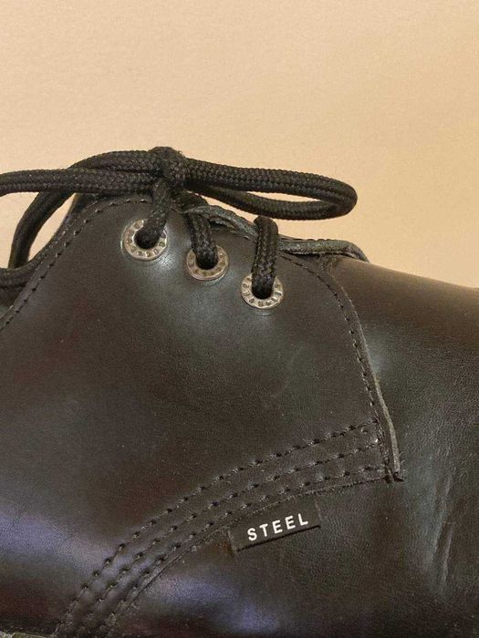 Обувки Steel (кожени, метално бомбен)