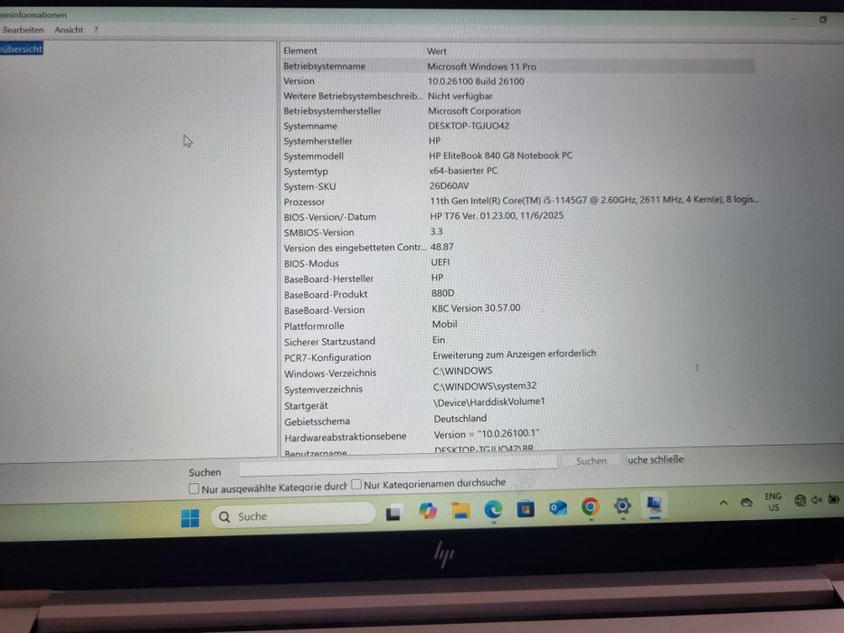 Laptop HP Elitebook 840 G8