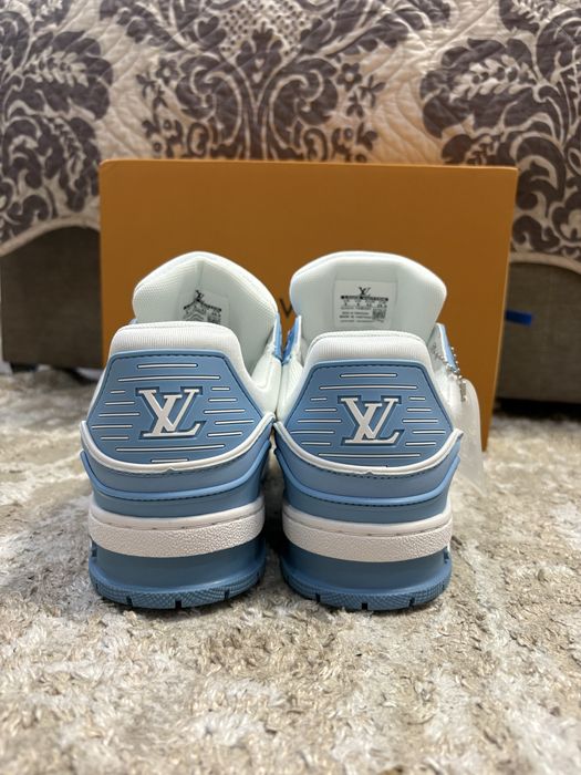 Louis Vuitton Trainer Navy Blue (42)
