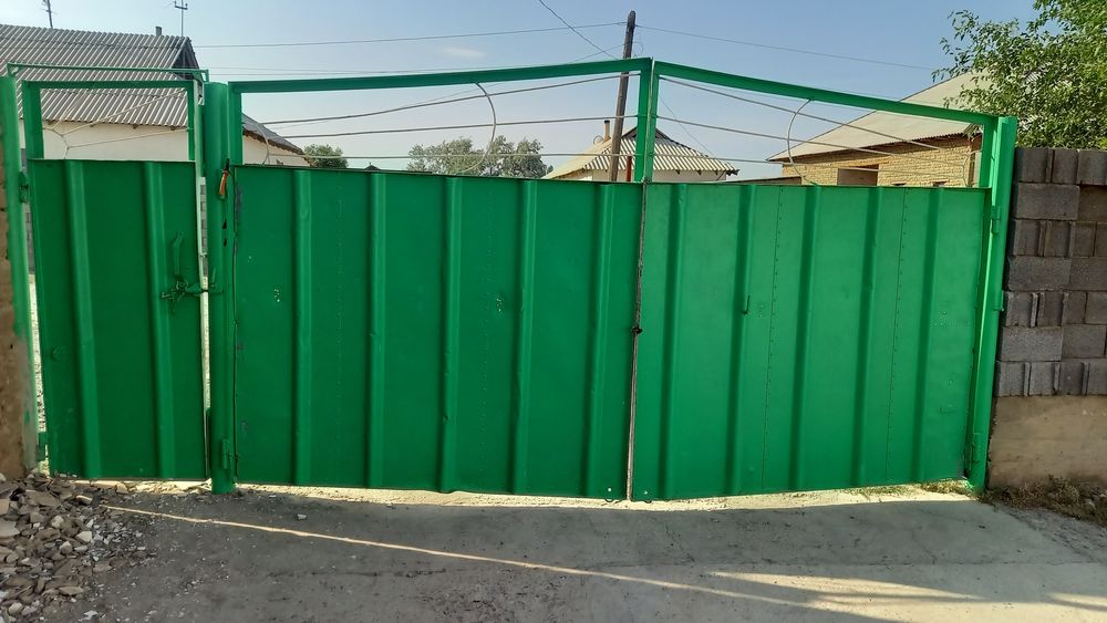 Ворота жақсы жағдайда темірі қалың