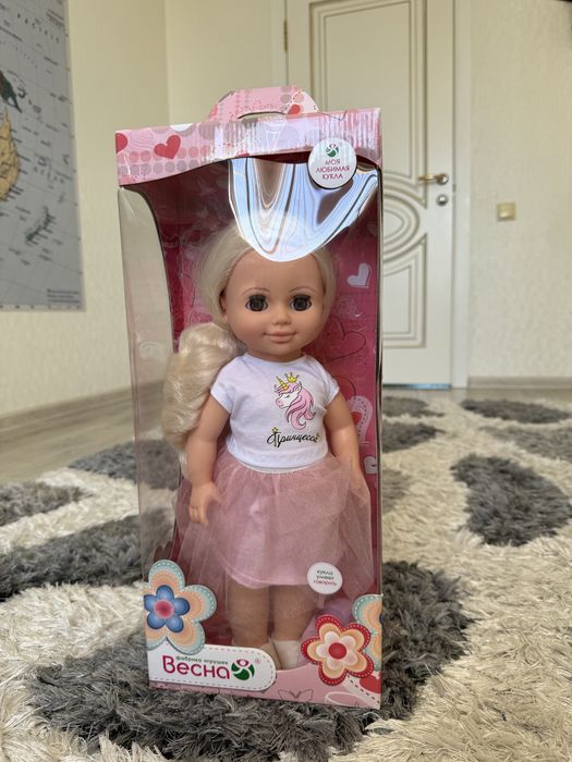 Кукла,играушка «фабрика игрушек весна» «моя любимая кукла»