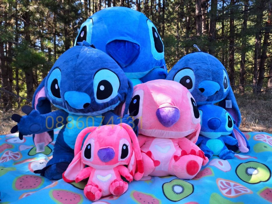 Плюшена играчка Лило и Стич, Lilo Stitch плюшени играчки 20/100см