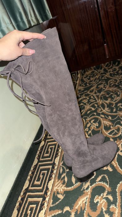 Ботфорты теплые