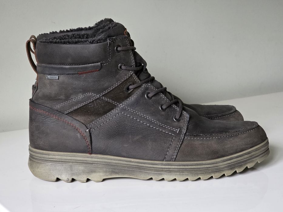 Ecco кожени боти 46 номер