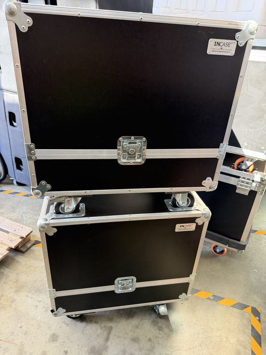 Flightcase transport boxe, line array