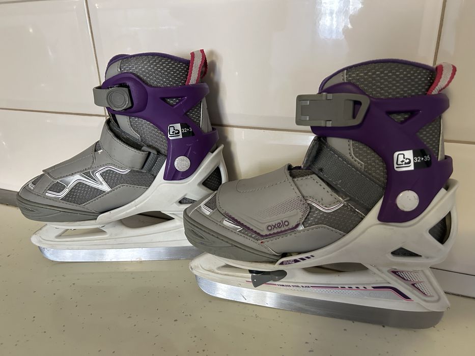 Patine de gheata reglabile