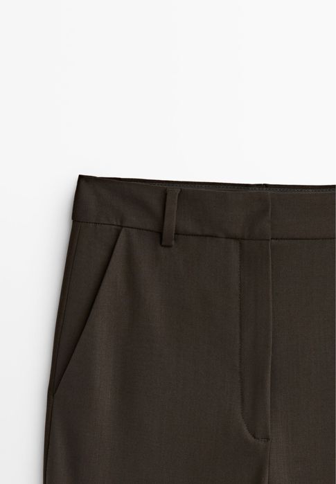 Pantaloni din stofa Massimo Dutti
