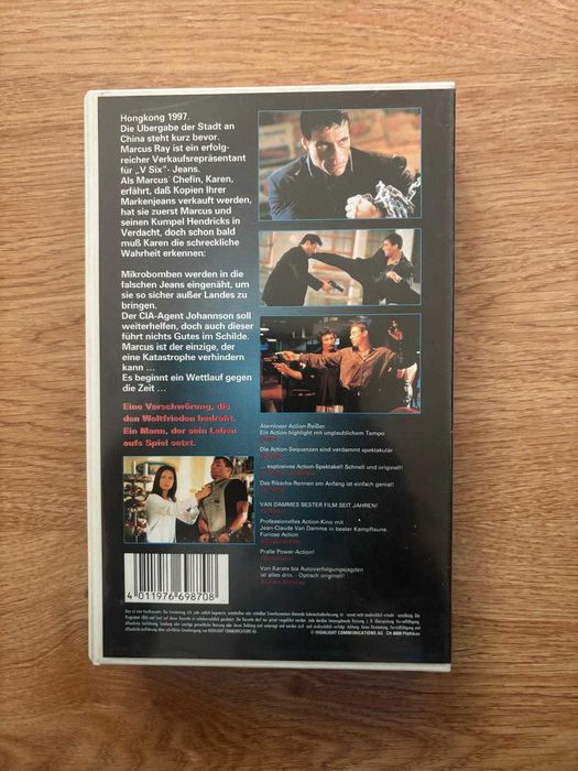Caseta video - VHS - Van Damme - Afaceri necurate