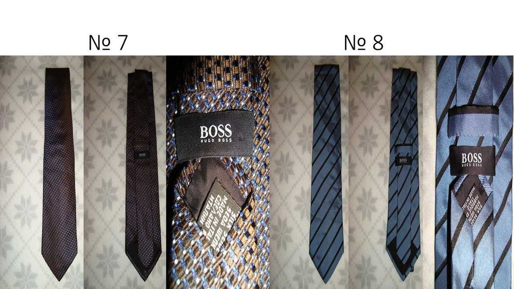 MICHAEL KORS, KENZO, HUGO BOSS,LAGERFELD-вратовръзки коприна перфектни