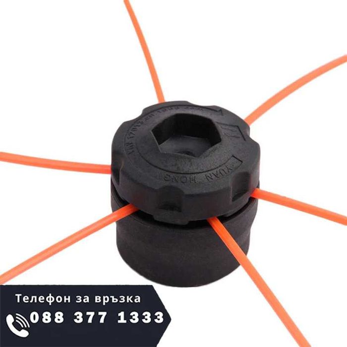 НЕКСКА Кордова Глава С Кабел За Тример + ЛЕД ФЕНЕР