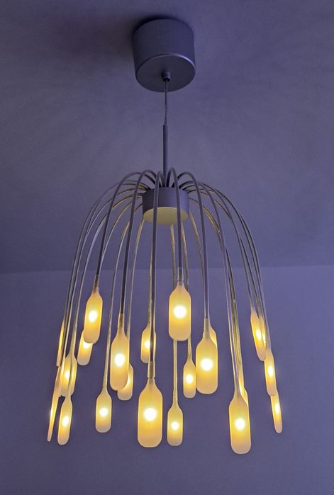 Candelabru lumini LED Jellyfish lights IKEA