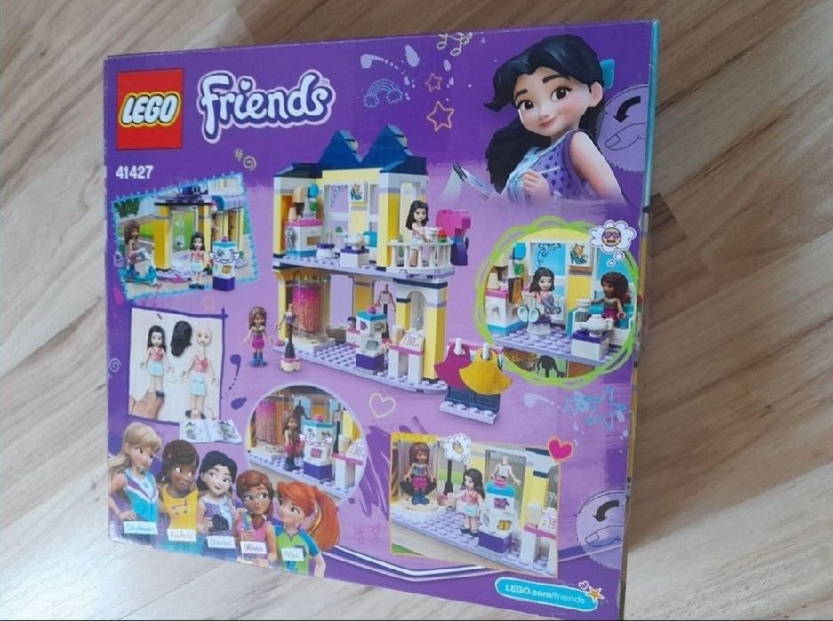joc LEGO nou Friends Casa de moda a Emmei 41427 joc fete casuta