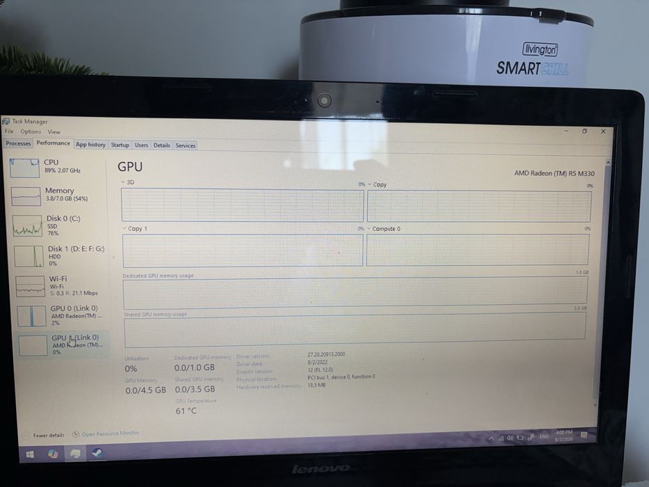 Vand laptop lenovo