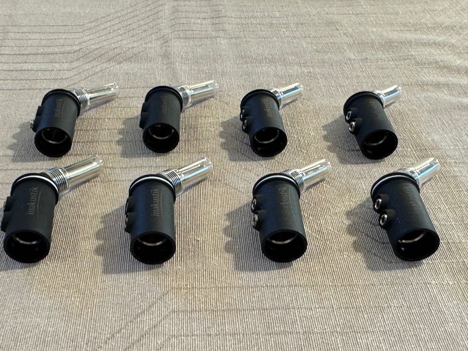 Inakustik BFA-103 45° Banana, конектор за кабел за тонколони, чифт