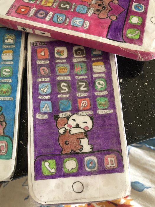 Telefon de joaca handmade ,
