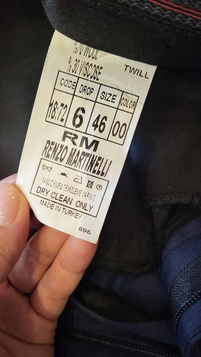 Pantaloni eleganti, Renzo Martinelli, mărime 46