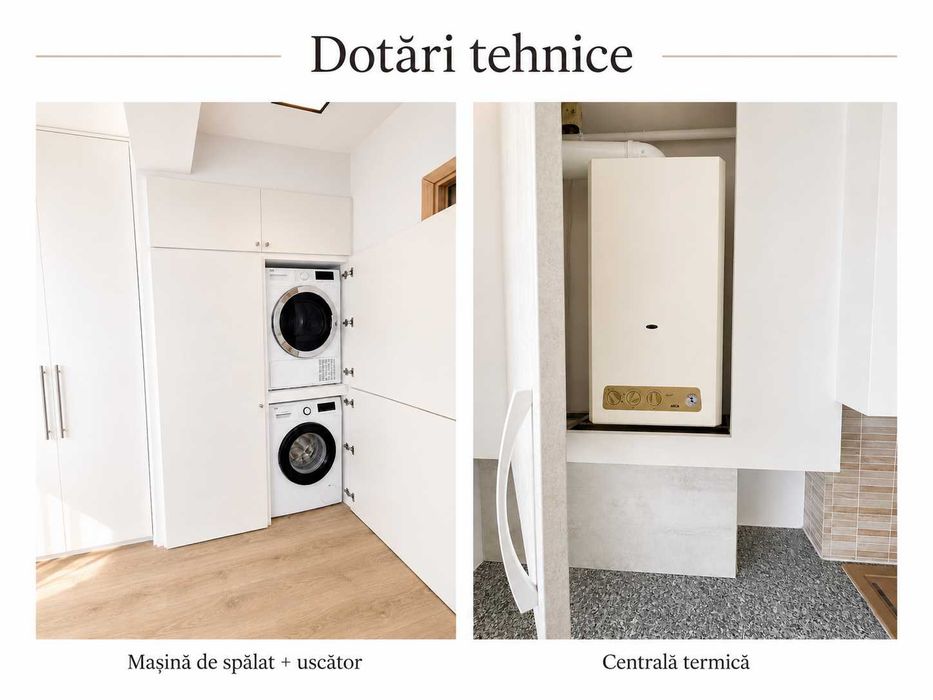 Vând 2 camere mobilate modern Obcini