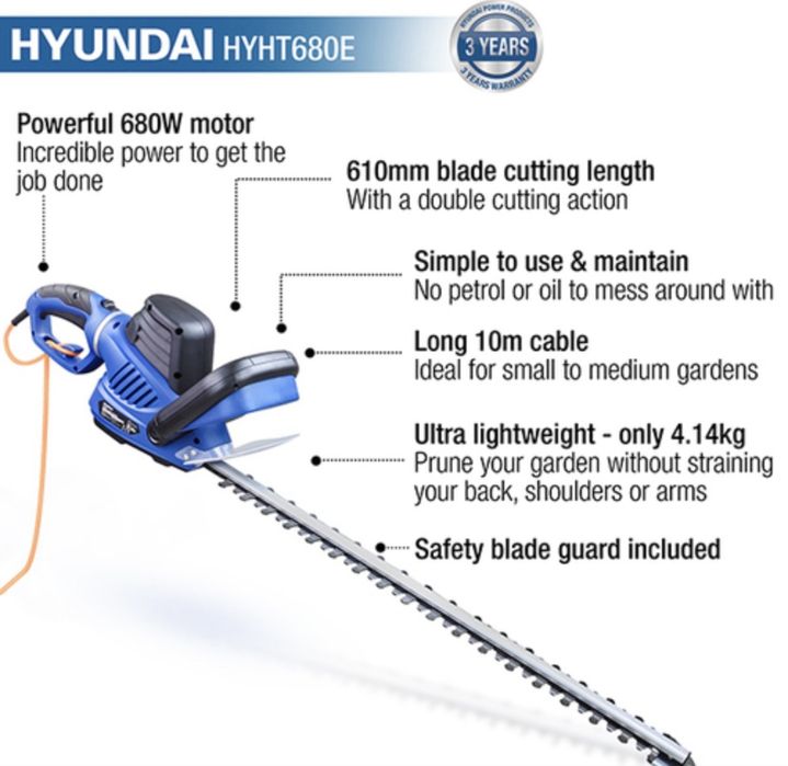 Masina de tuns gard viu Hyundai noua!