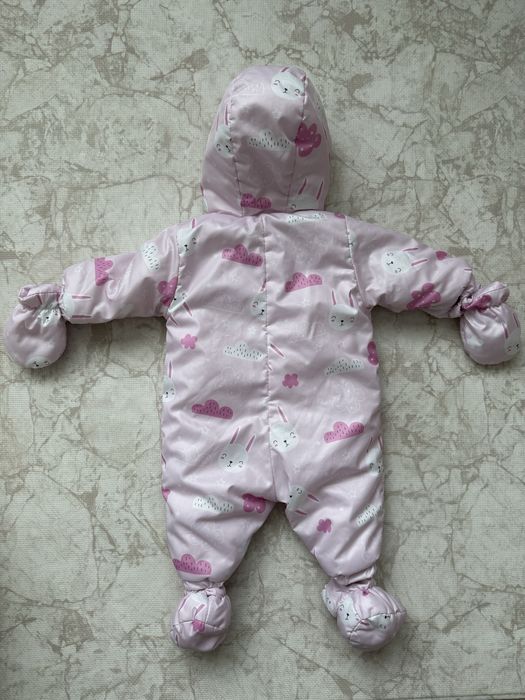 Rainy Бебешки космонавт Розови зайчета