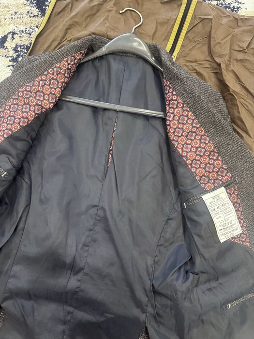 Пиджак мужской коричневый