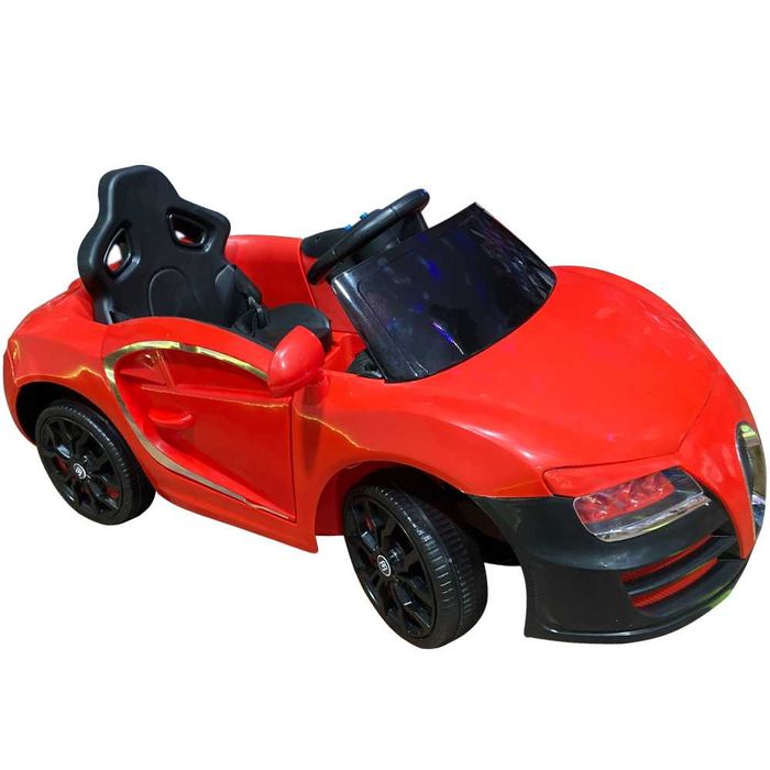 Детска електрическа кола Bugatti - акумулаторна кола светеща с музика