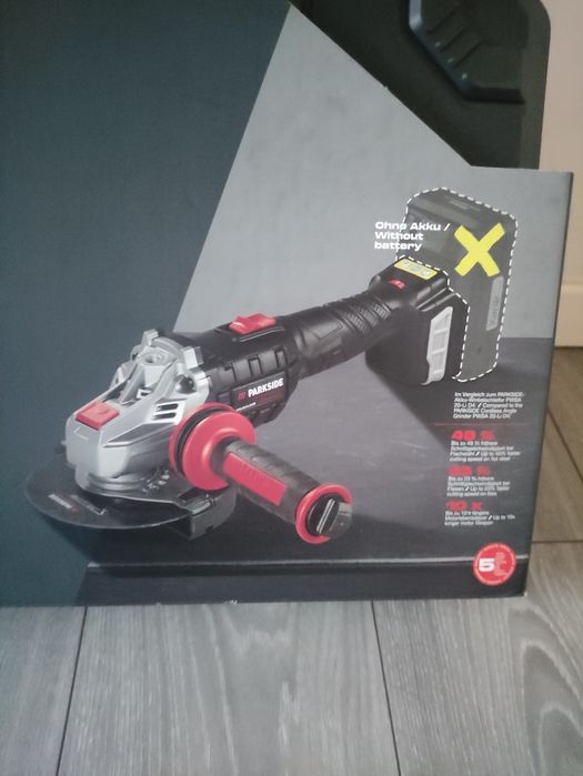 Flex polizor unghiular Parkside Performance pe acumulator de 20 V