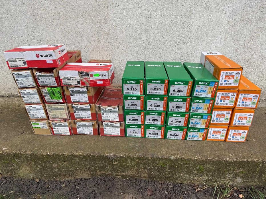 Suruburi Wurth Spax Heco pentru lemn