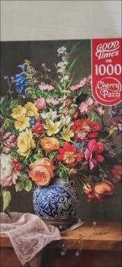 Пъзел от 1000 ч, плюс безплатно лепило за пъзели