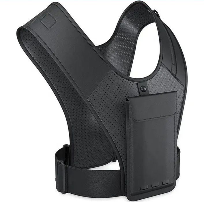 Нагрудная сумка для бега и спорта женская мужская удобная