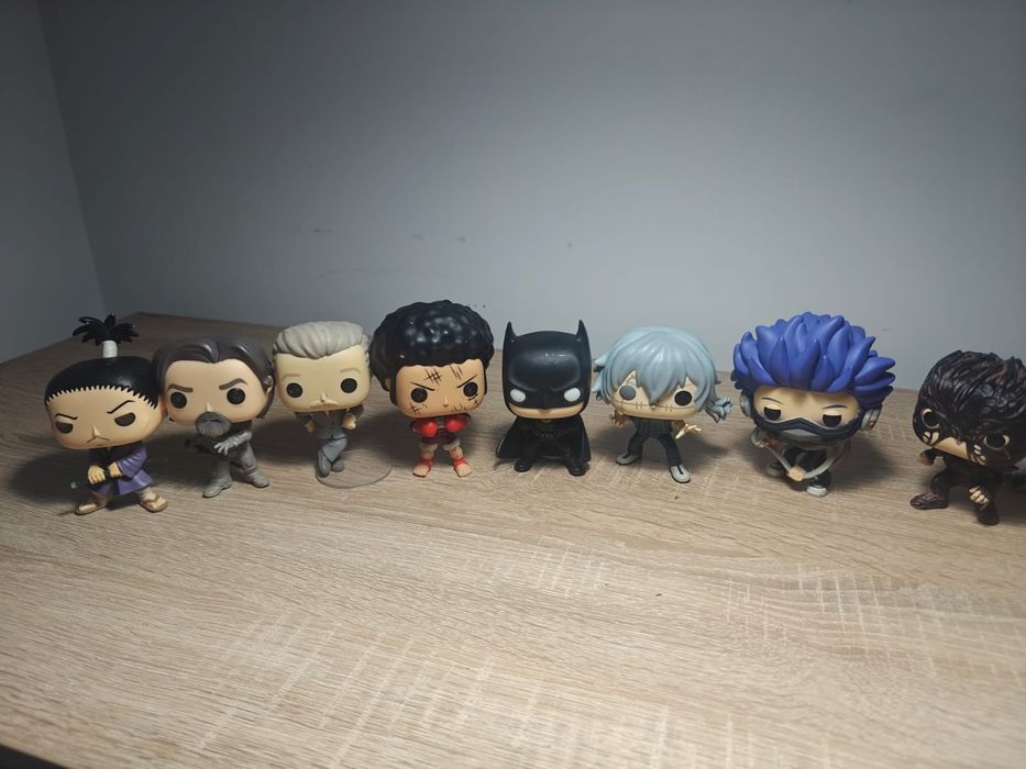 Lot 8 figurine Funko Pop originale (Anime, DC, Movies) - Fără cutie