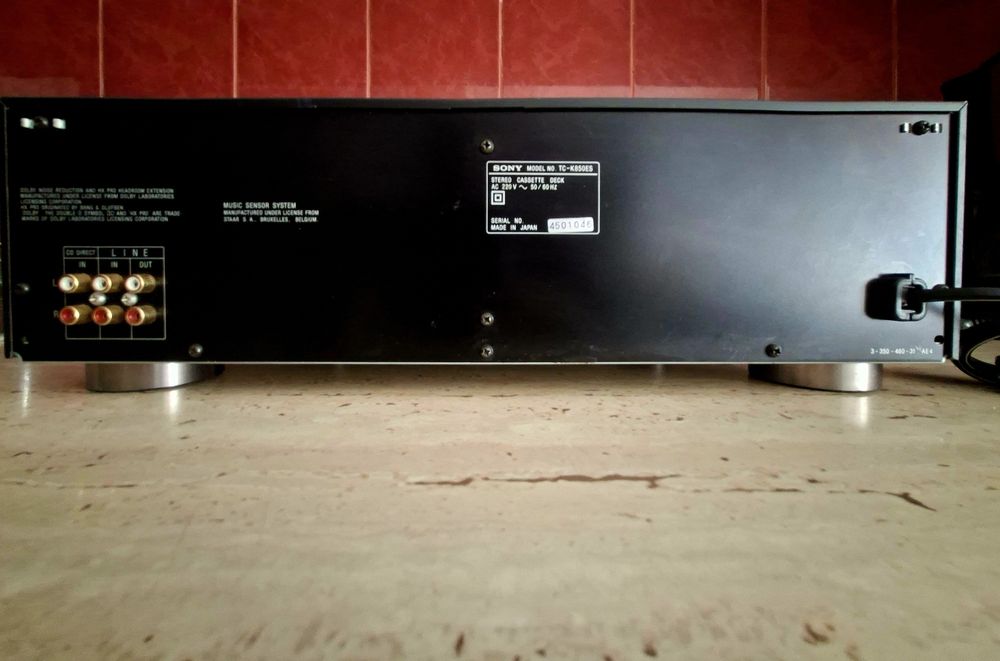 Deck Sony TC-K850ES