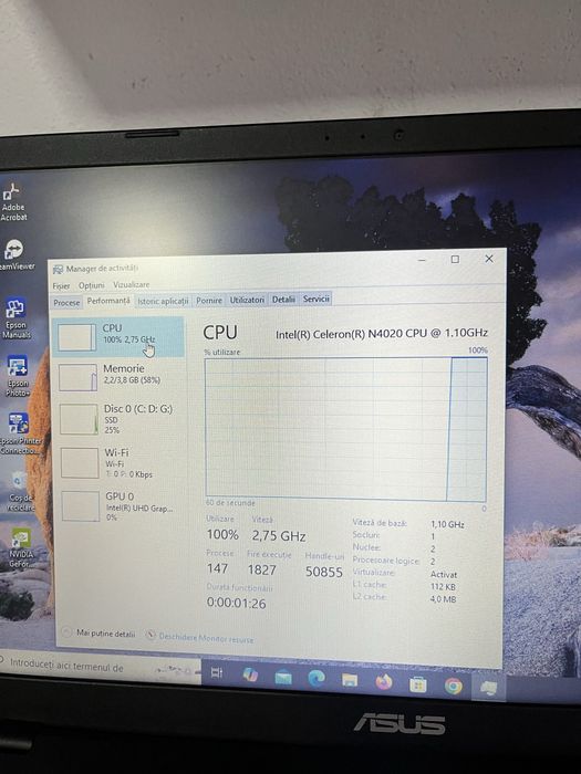 Laptop ASUS E510MAB