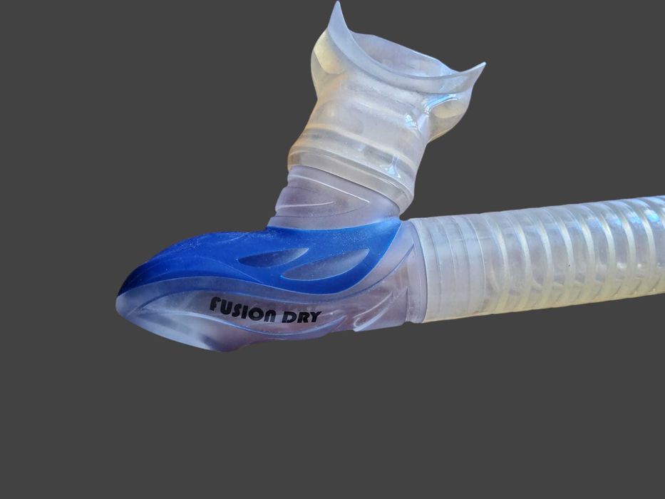 Tub snorkeling Seemann Fusion Dry, Profesional, Albastru