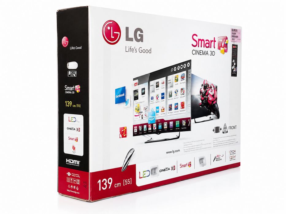 Телевизор LG 55LA860W за части