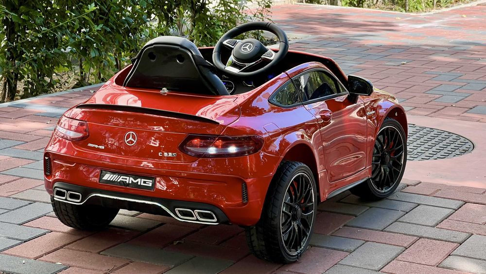 Masinuta Electrica Telecomanda Copii Mercedes 2 baterii 12V 2 Motoare