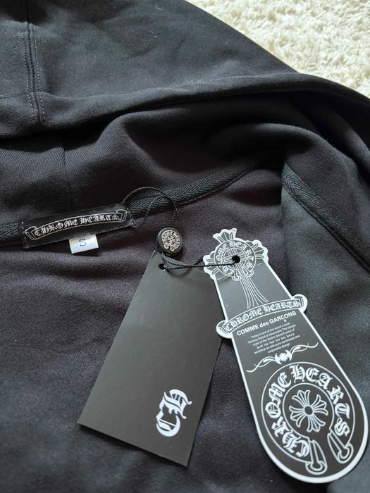 Hanorac Chrome Hearts Pink Dagger -- Negru, Nou, cu eticheta