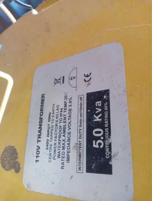 5 KVA трансформатор от 220 волта на 110 defender внос от Англия Траф