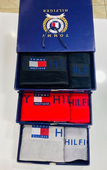 2 бр хавлия в кутия 100% памук луксозни