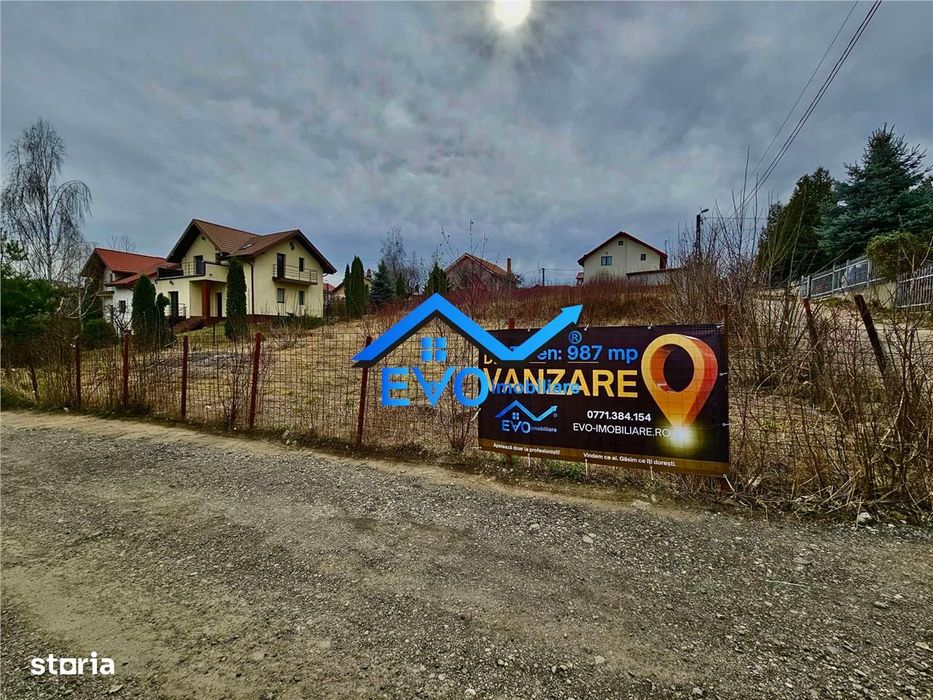 Teren intravilan, de vanzare, 987mp, deschidere 40 mp, Al. Tudor Necul